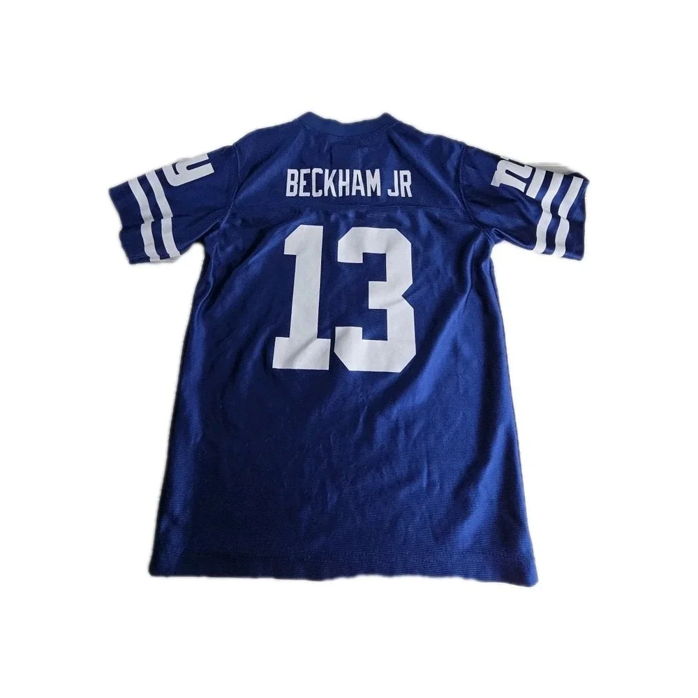 NFL Team Apparel Jersey Beckham Jr # 13 Kids Youth Small 6/7 New York Giants